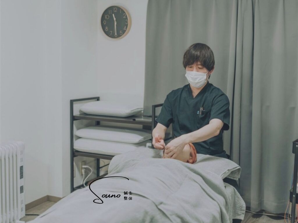 Souno施術風景
